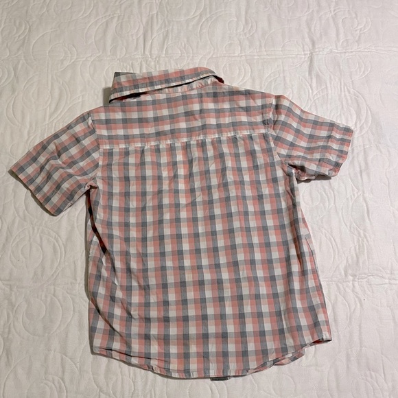🔖Wonder Nation Short Sleeve Collared Button Down Shirt Boy Size Medium - Picture 2 of 3